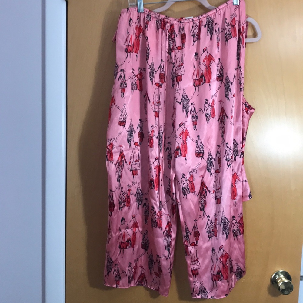 Print polyester P.J. Set - Picture 2 of 4